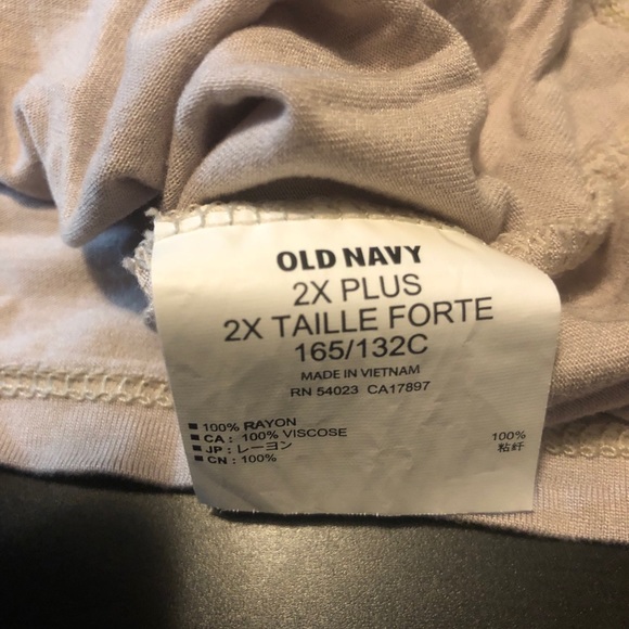 Nude Scoop Neck Short Sleeve Top with Tie in Back - Picture 2 of 5